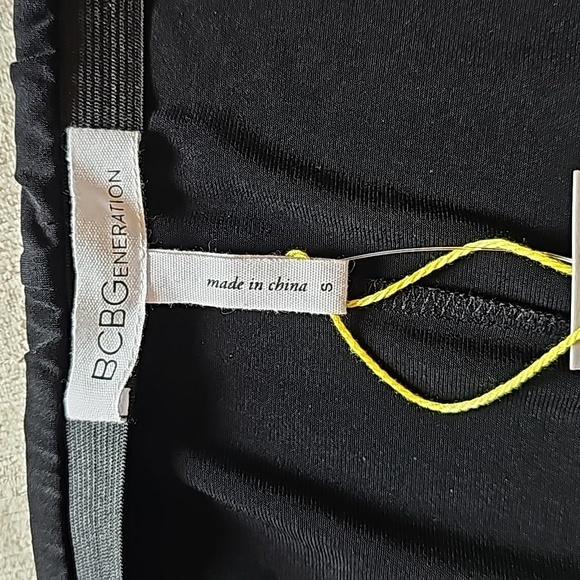 NWT-BCBGeneration Black Bodycon Cocktail Dress - Picture 4 of 15